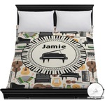 Musical Instruments Duvet Cover - Full / Queen (Personalized)