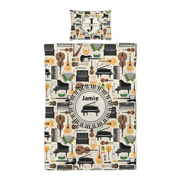 Musical Instruments Duvet Cover Set - Twin XL - Alt Approval