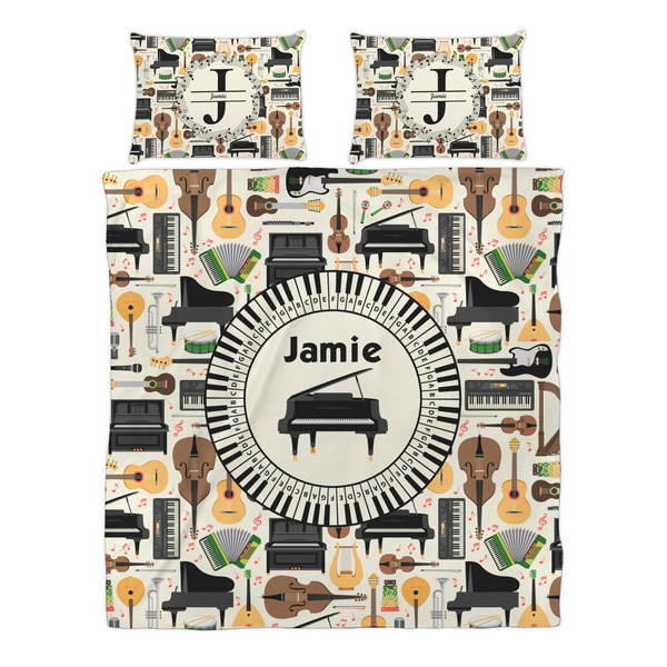 Musical Instruments Duvet cover Set - Queen - Alt Approval