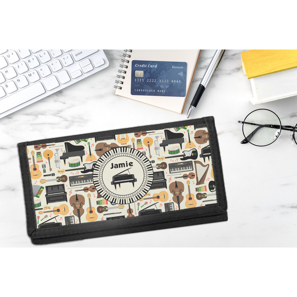 Musical Instruments DyeTrans Checkbook Cover - LIFESTYLE