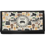 Musical Instruments Canvas Checkbook Cover (Personalized)