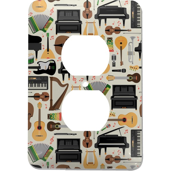 Custom Musical Instruments Electric Outlet Plate
