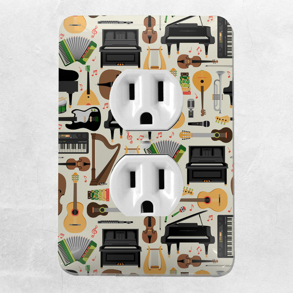 Musical Instruments Electric Outlet Plate - LIFESTYLE