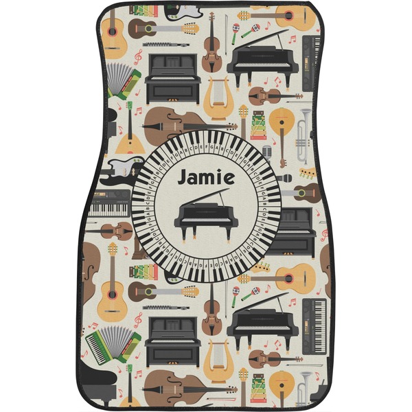 Musical Instruments Front Seat Car Mat