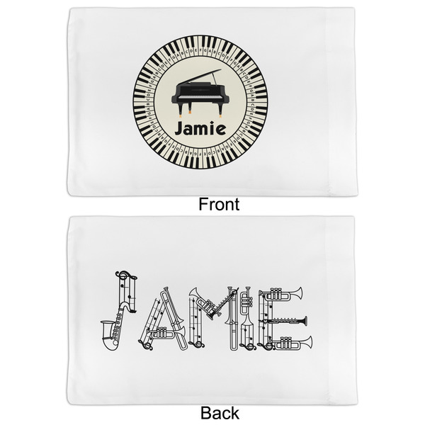 Musical Instruments Full Pillow Case - APPROVAL (partial print)
