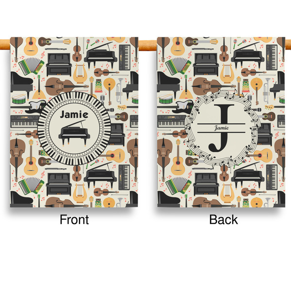 Musical Instruments Garden Flags - Large - Double Sided - APPROVAL
