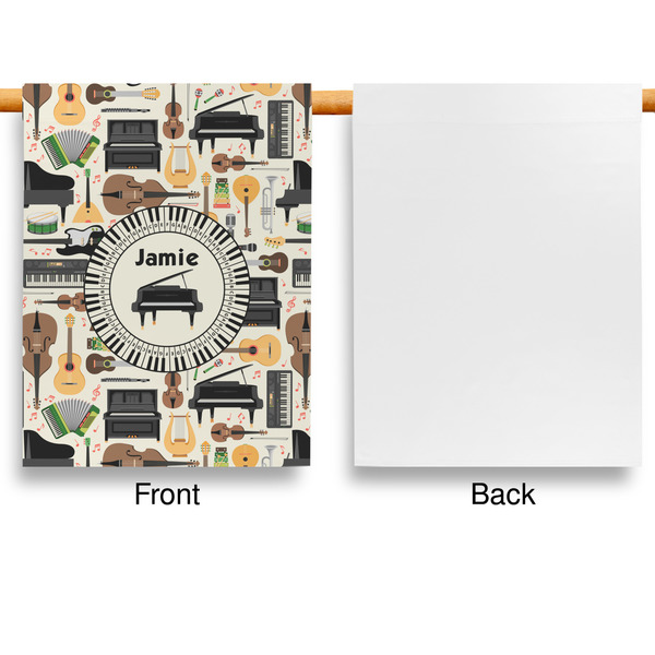 Musical Instruments Garden Flags - Large - Single Sided - APPROVAL