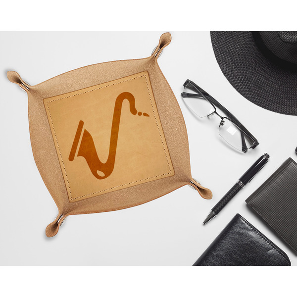 Musical Instruments Genuine Leather Valet Trays - LIFESTYLE