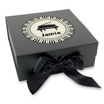 Musical Instruments Gift Box with Magnetic Lid - Black