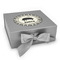 Musical Instruments Gift Boxes with Magnetic Lid - Silver - Front