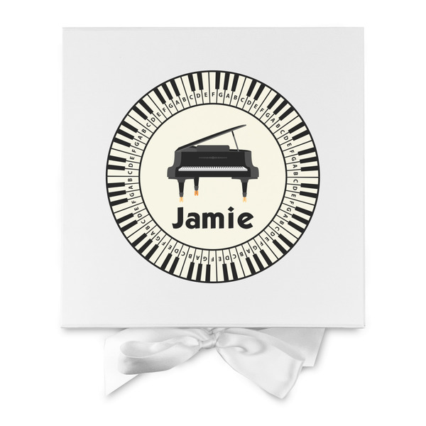 Musical Instruments Gift Boxes with Magnetic Lid - White - Approval