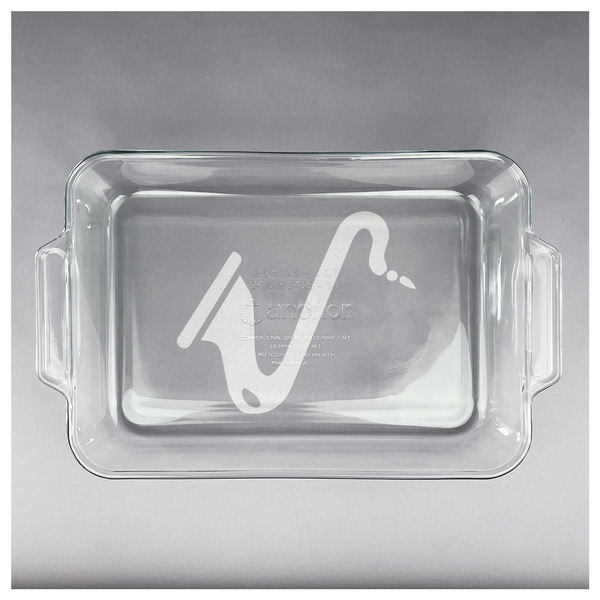 Musical Instruments Glass Baking Dish - APPROVAL (13x9)