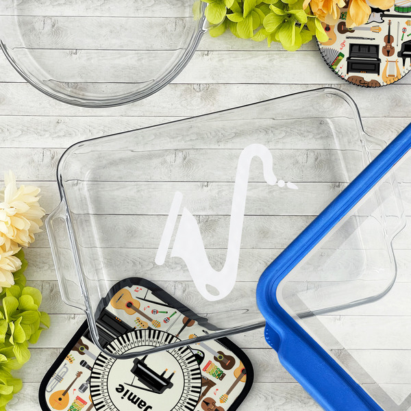 Musical Instruments Glass Baking Dish - LIFESTYLE (13x9)