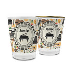 Musical Instruments Glass Shot Glass - 1.5 oz (Personalized)