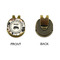 Musical Instruments Golf Ball Hat Clip Marker - Apvl - GOLD