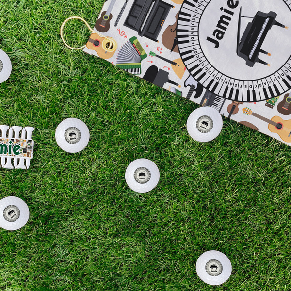 Musical Instruments Golf Balls - Generic - Set of 12 - LIFESTYLE