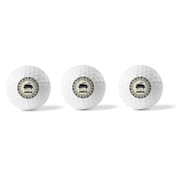 Musical Instruments Golf Balls - Generic - Set of 3 - APPROVAL