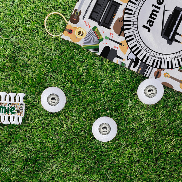 Musical Instruments Golf Balls - Generic - Set of 3 - LIFESTYLE