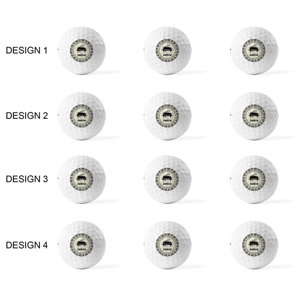 Musical Instruments Golf Balls - Titleist - Set of 12 - APPROVAL