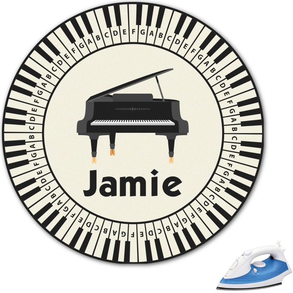 Custom Musical Instruments Graphic Iron On Transfer - Up to 4.5"x4.5" (Personalized)