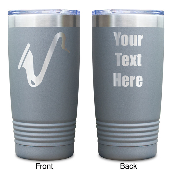Musical Instruments Gray Polar Camel Tumbler - 20oz - Double Sided - Approval