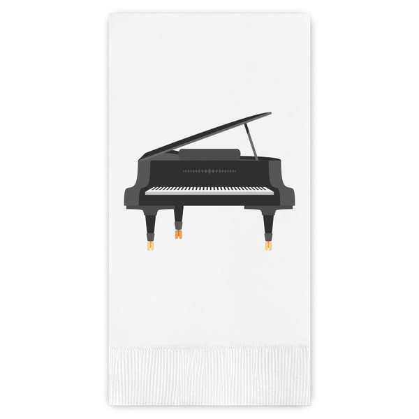 Custom Musical Instruments Guest Napkins - Full Color - Embossed Edge