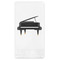 Musical Instruments Guest Napkin - Front View