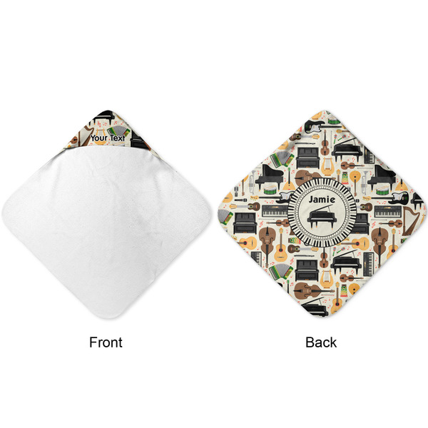 Musical Instruments Hooded Baby Towel- Approval