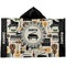 Musical Instruments Kids Hooded Towel (Personalized)