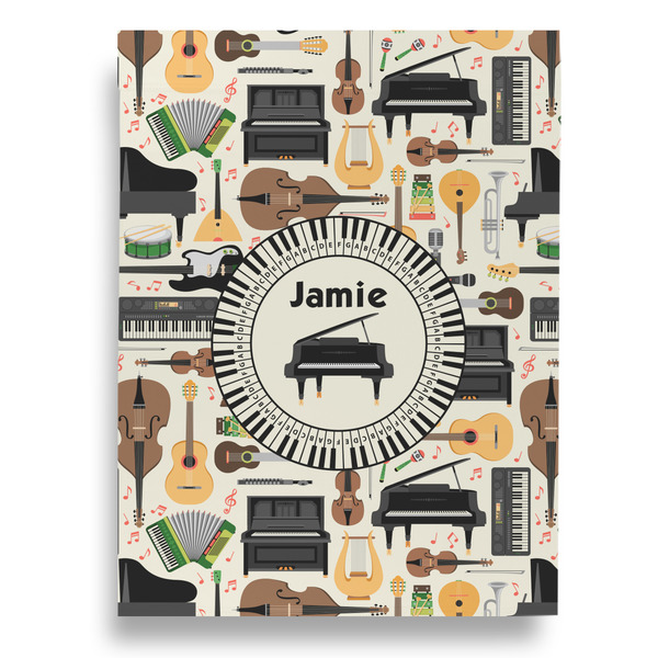 Musical Instruments House Flags - Double Sided - FRONT