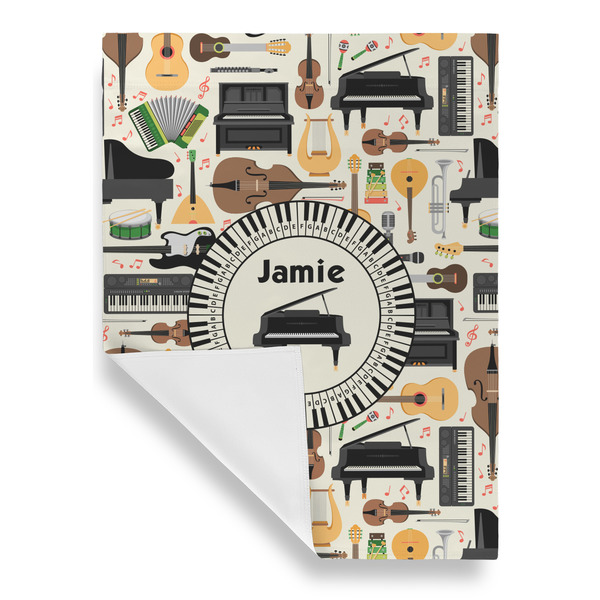 Musical Instruments House Flags - Single Sided - FRONT FOLDED