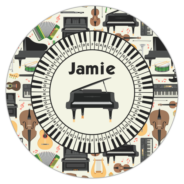 Musical Instruments Icing Circle - Small - Single