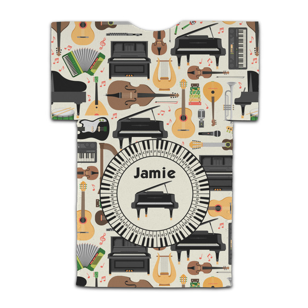 Musical Instruments Jersey Bottle Cooler - BACK (flat)