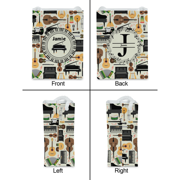 Musical Instruments Jewelry Gift Bag - Gloss - Approval