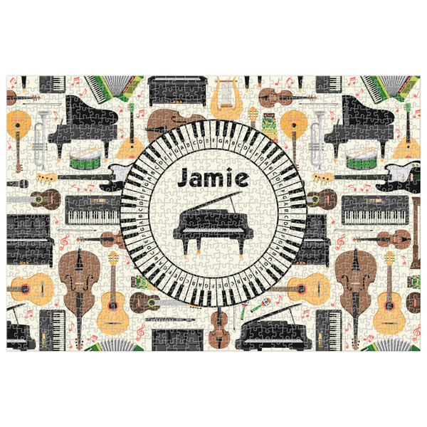 Custom Musical Instruments 1014 pc Jigsaw Puzzle (Personalized)