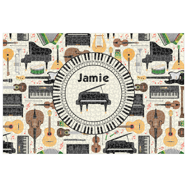 Custom Musical Instruments Jigsaw Puzzle - 1000-piece (Personalized)
