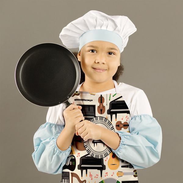 Musical Instruments Kid's Aprons - Medium - Lifestyle