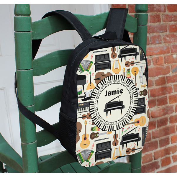 Musical Instruments Kids Backpack - In Context