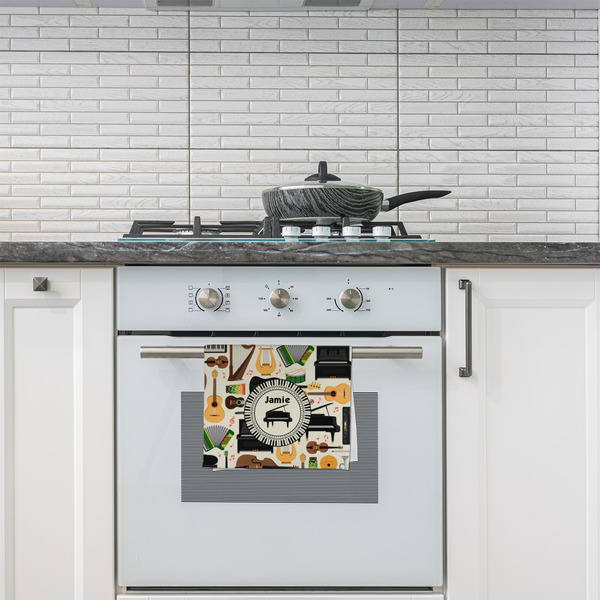 Musical Instruments Kitchen Towel - Poly Cotton - Lifestyle