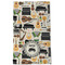 Musical Instruments Kitchen Towel - Poly Cotton - Full Front