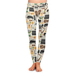 Musical Instruments Ladies Leggings - 2X-Large