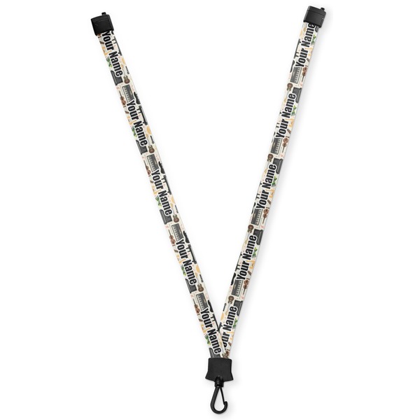 Custom Musical Instruments Lanyard (Personalized)