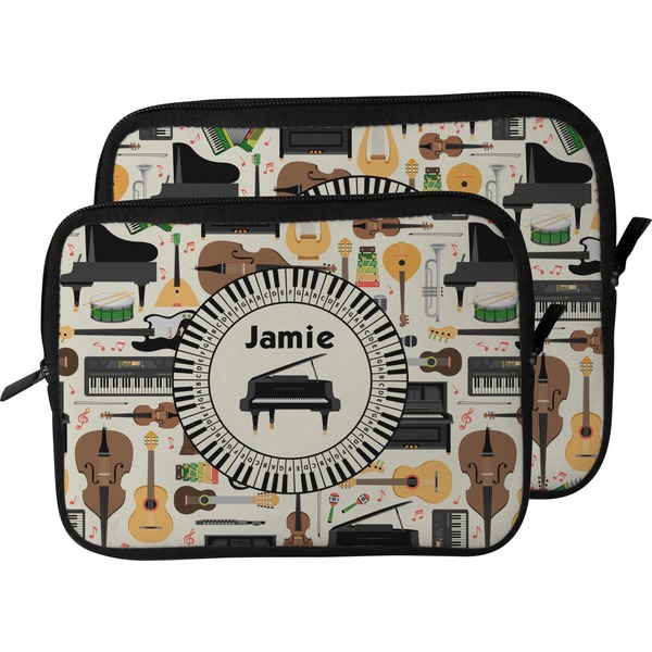 Musical Instruments Laptop Sleeve (Size Comparison)