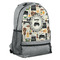 Musical Instruments Large Backpack - Gray - Angled View