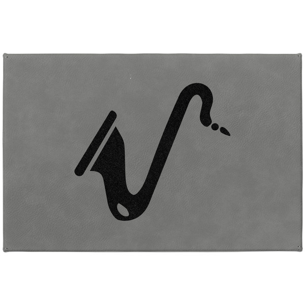 Musical Instruments Large Engraved Gift Box with Leather Lid - Approval