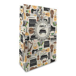 Musical Instruments Large Gift Bag (Personalized)