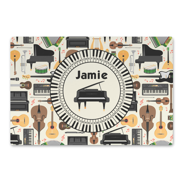 Custom Musical Instruments Large Rectangle Car Magnet (Personalized)