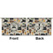 Musical Instruments Large Zipper Pouch Approval (Front and Back)
