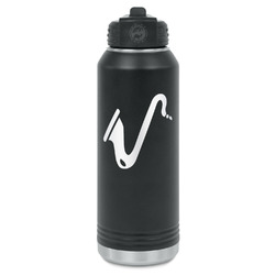 Musical Instruments Water Bottle - Laser Engraved - Front