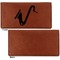 Musical Instruments Leather Checkbook Holder Front and Back Single Sided - Apvl